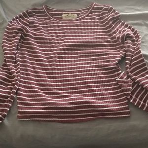 Hollister Stripped crop top